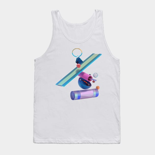 Shapes and Colors Tank Top by ArTeaCupcake